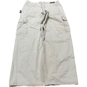 Interstate White Baggy Cargo 90’s Skate Pants